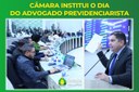 VEREADOR MARCELO NUNES - Câmara institui o Dia do Advogado Previdenciarista